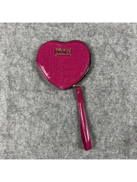 Juicy Couture Handbags - Vintage Y2K Women’s Juicy Couture Pink Heart Wallet Clutch